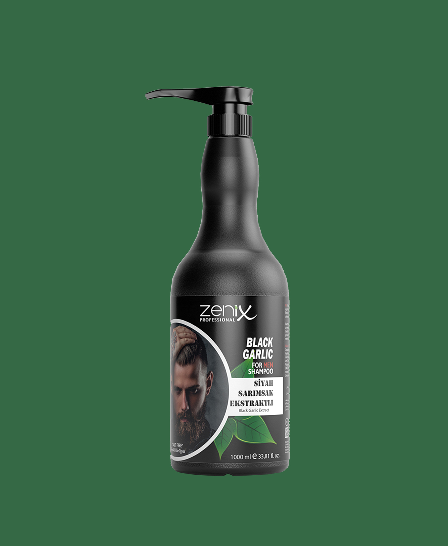 Zenix Men Serisi Saç Bakım Şampuanı Siyah Sarımsak (1000 ml)