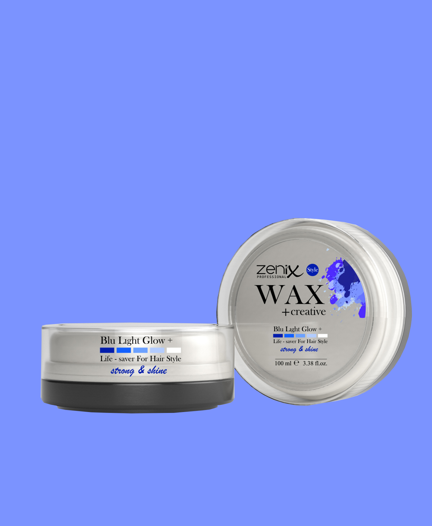 Zenix Men Serisi Saç Şekillendirici Wax Güçlü Parlaklık (100 ml)