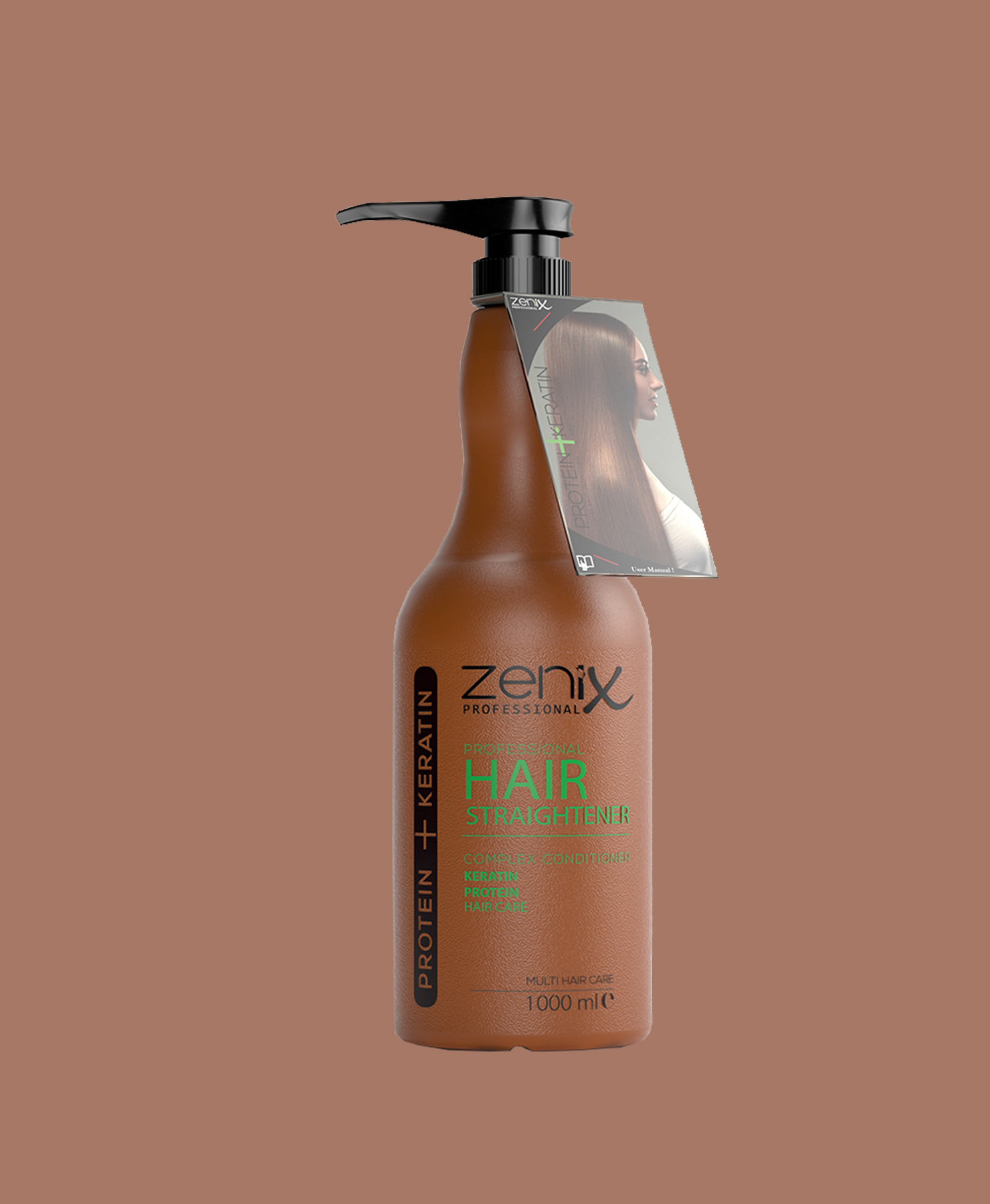 Zenix Protein Keratin Serisi Saç Bakım Düzleştirici (1000 ml)